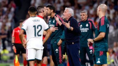 مورينيو يبتعد عن المؤتمر الصحفي بعد أحداث مباراة ريال مدريد وفياريال