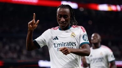ديوماندي يعبر عن سعادته بأول أهدافه مع ريال مدريد ويستعد لدوري الأبطال