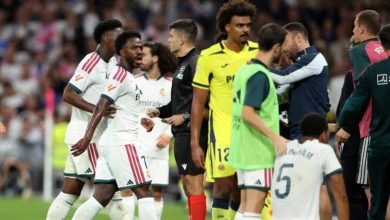ريال مدريد يحتج على قرارات التحكيم بعد طرد فينيسيوس